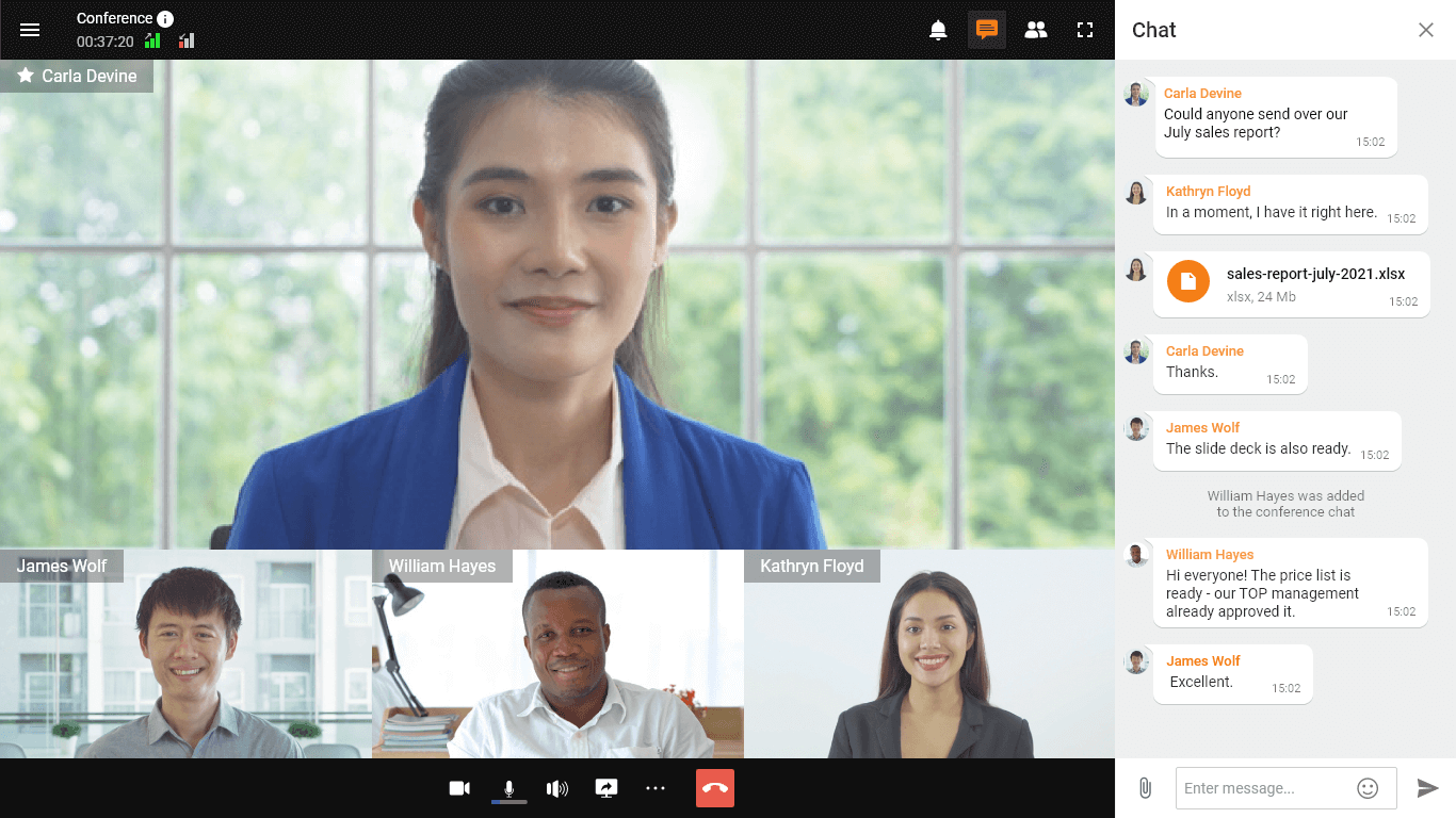 Free Conference Calls TrueConf