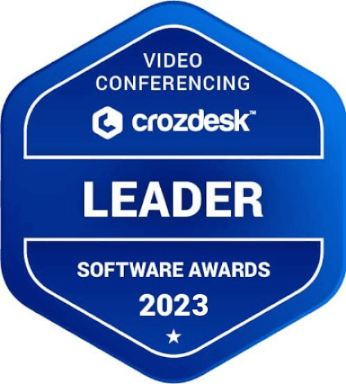 Named the Leader in Crozdesk Video Conferencing Market Radar 2023