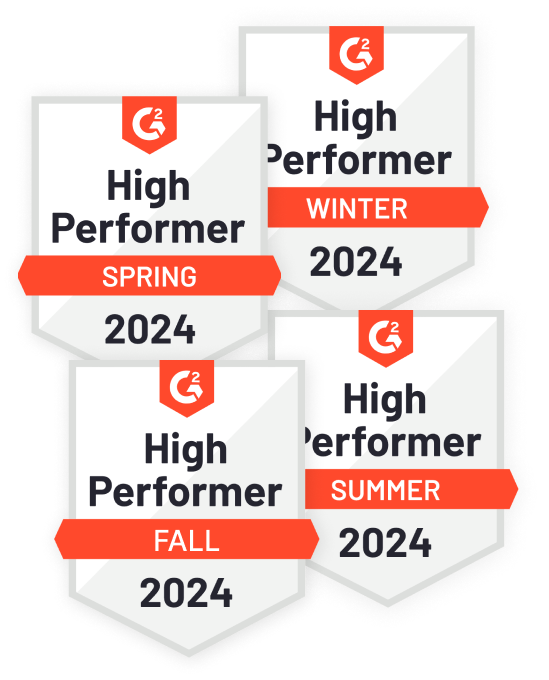 Named a High Performer in G2 Grid® for Video Conferencing in 2024