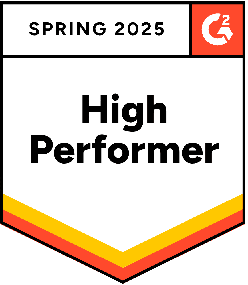 Named a High Performer in G2 Grid® Report for Video Conferencing