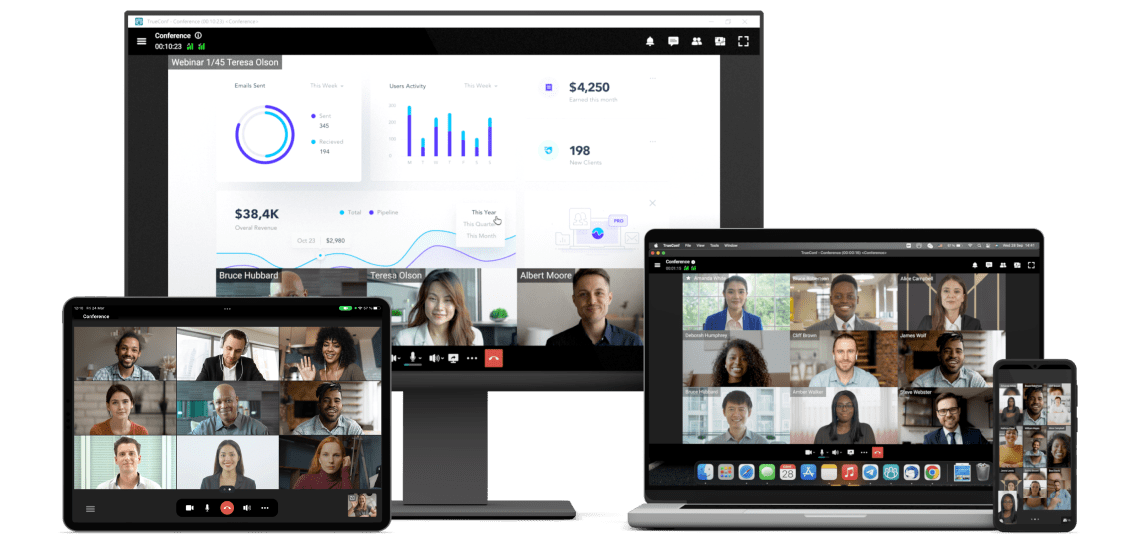 Communicate from any device