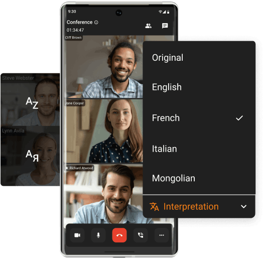 Real-time Interpretation Real-time Interpretation