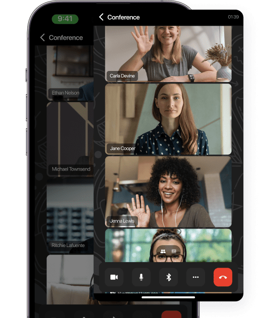 All Participants in Sight in the TrueConf app for iOS