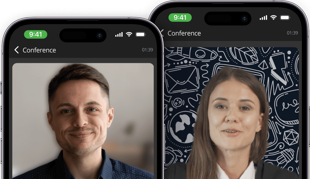 Blurring and Replacing the Background