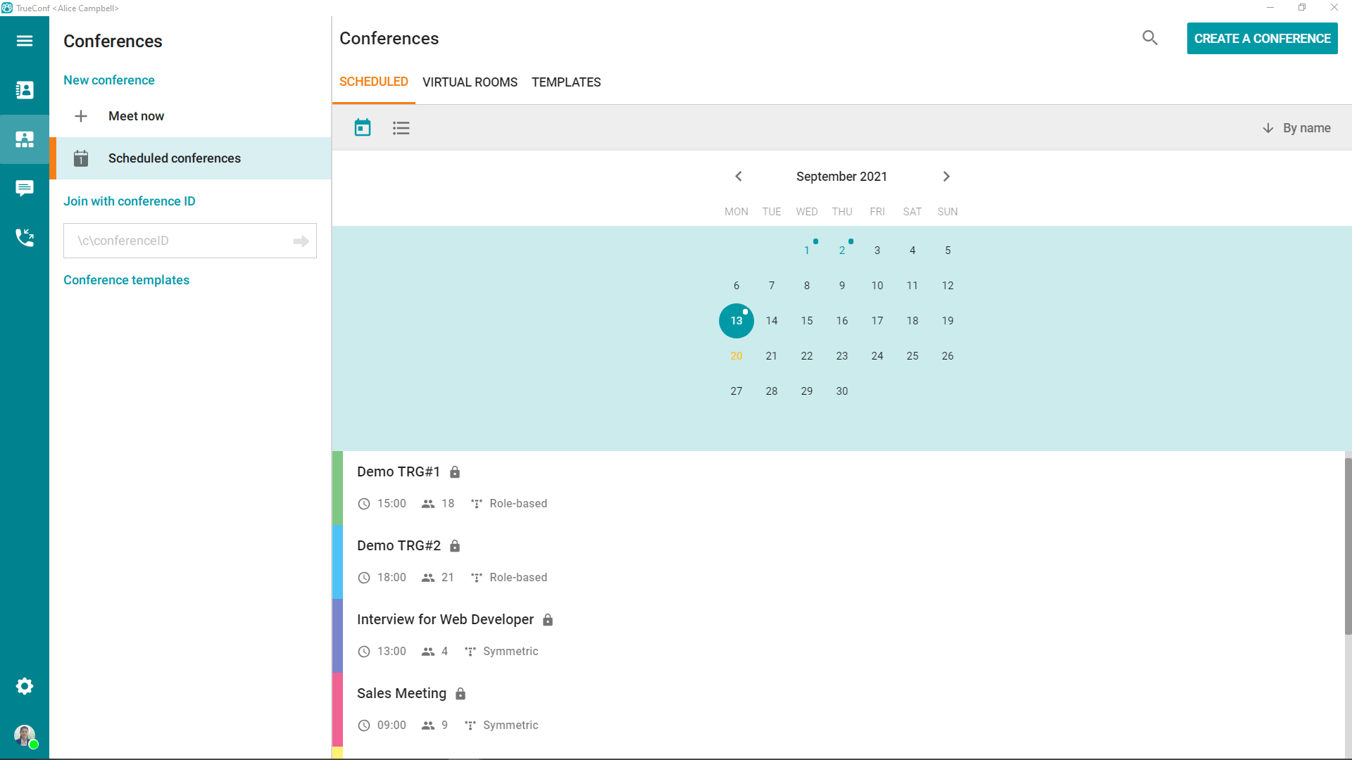 Simplified Conference Scheduling