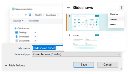 Reuse Presentations Reuse Presentations
