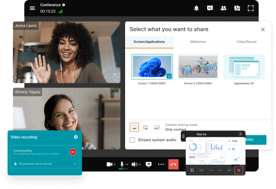 Recording of an online meeting using collaboration tools features for effective collaboration. Recording of an online meeting using collaboration tools features for effective collaboration.