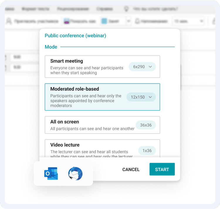 Integration with Corporate Calendars