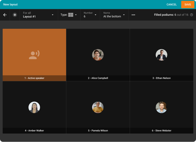 Layout management Layout management